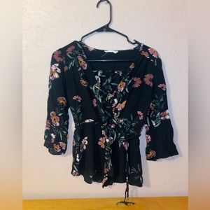 Long sleeve blouse